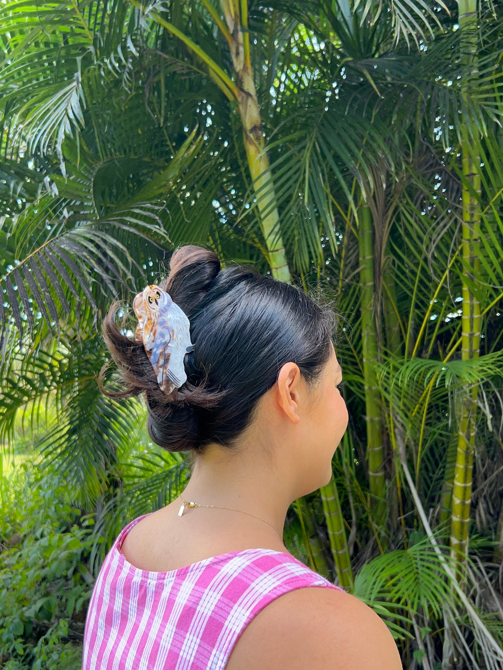 Pueo Hair Clip