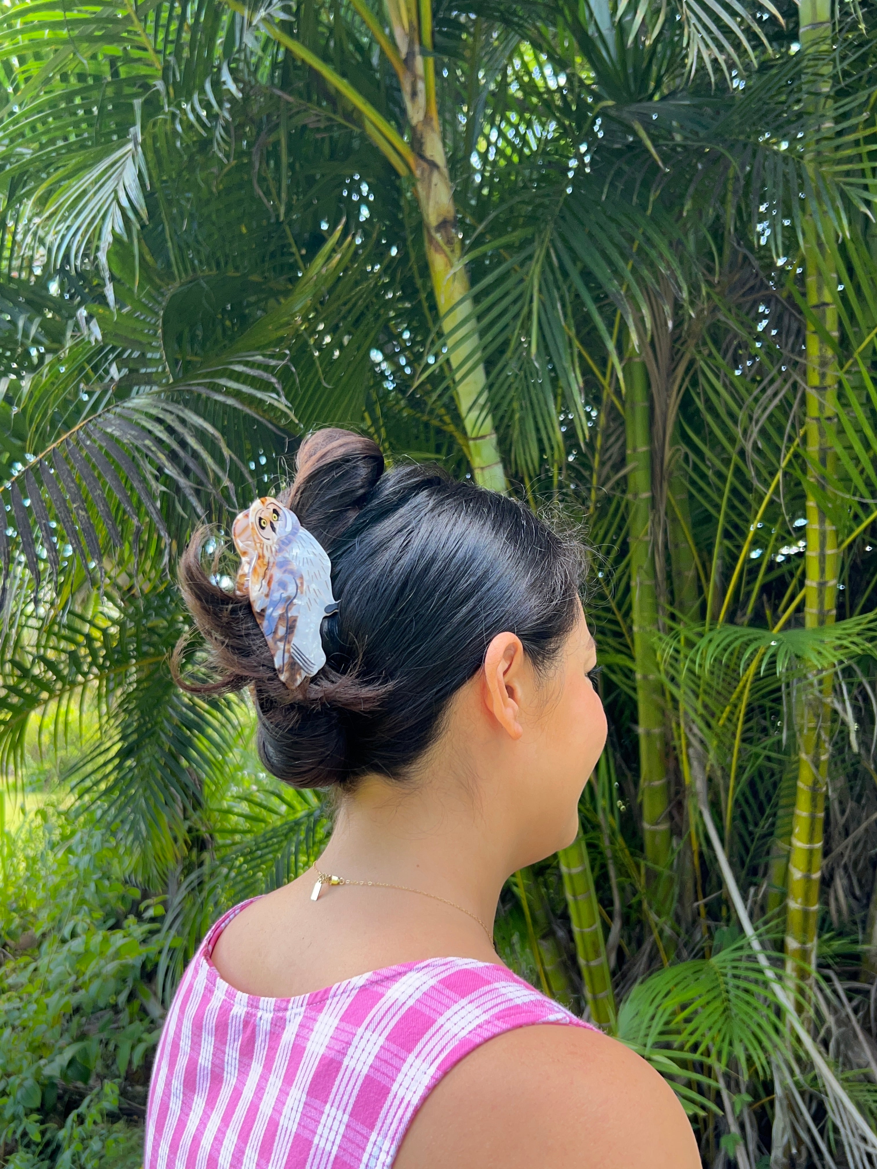 Pueo Hair Clip